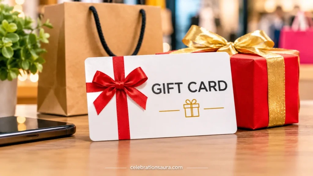 A Gift Card to Their Favorite Store