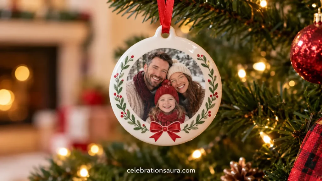 A Personalized Christmas Ornament
