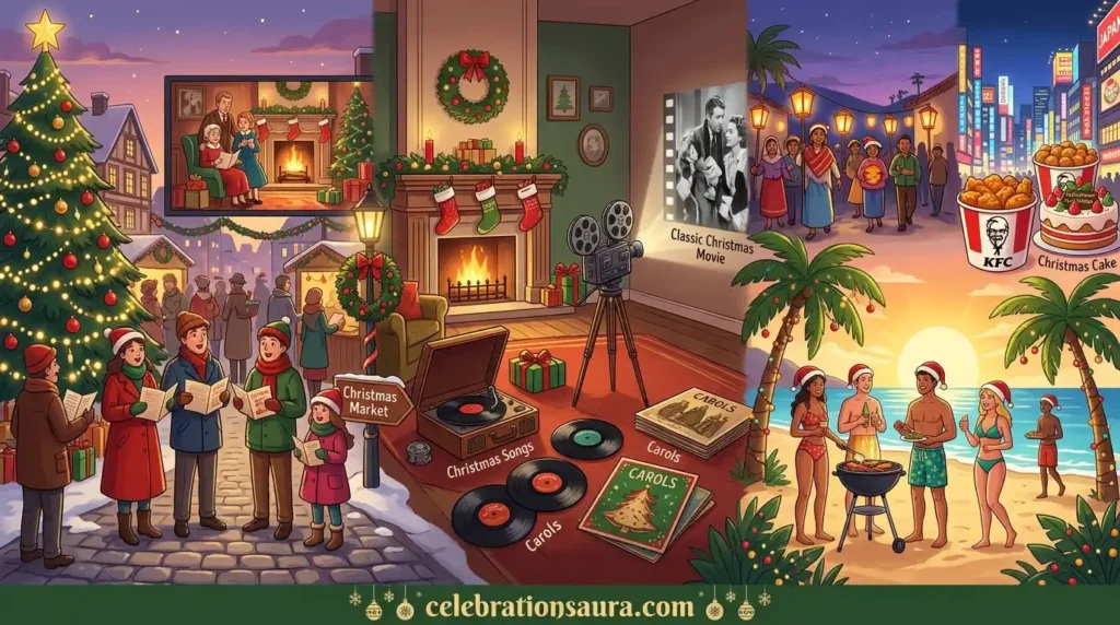 Christmas Music, Movies and Traditions Around the World