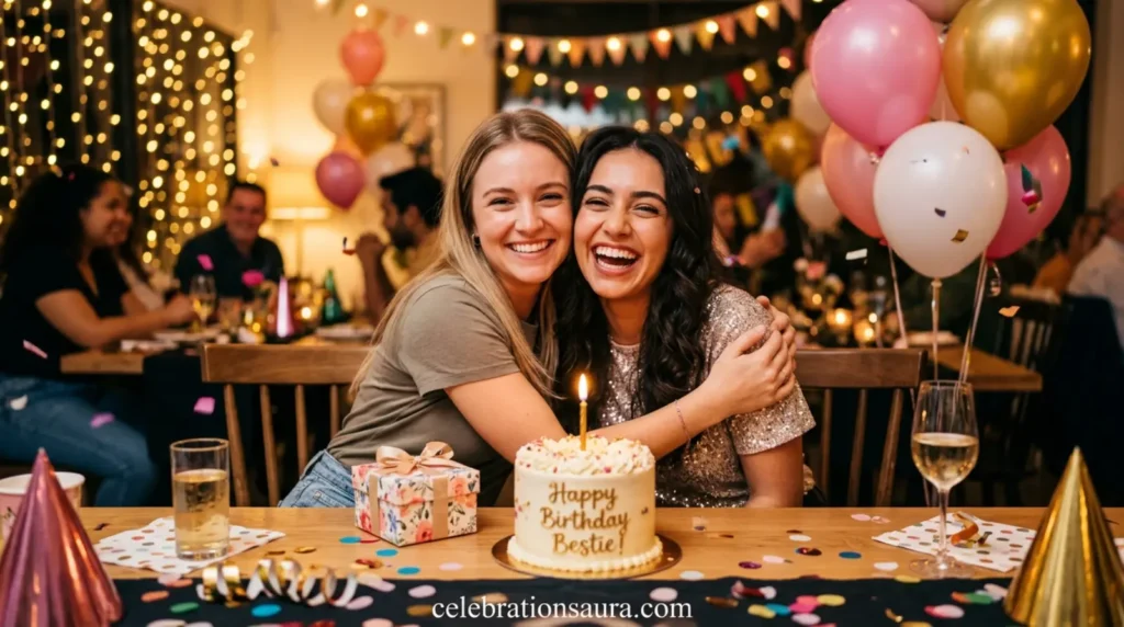 Make Happy Birthday Bestie Images With Quotes