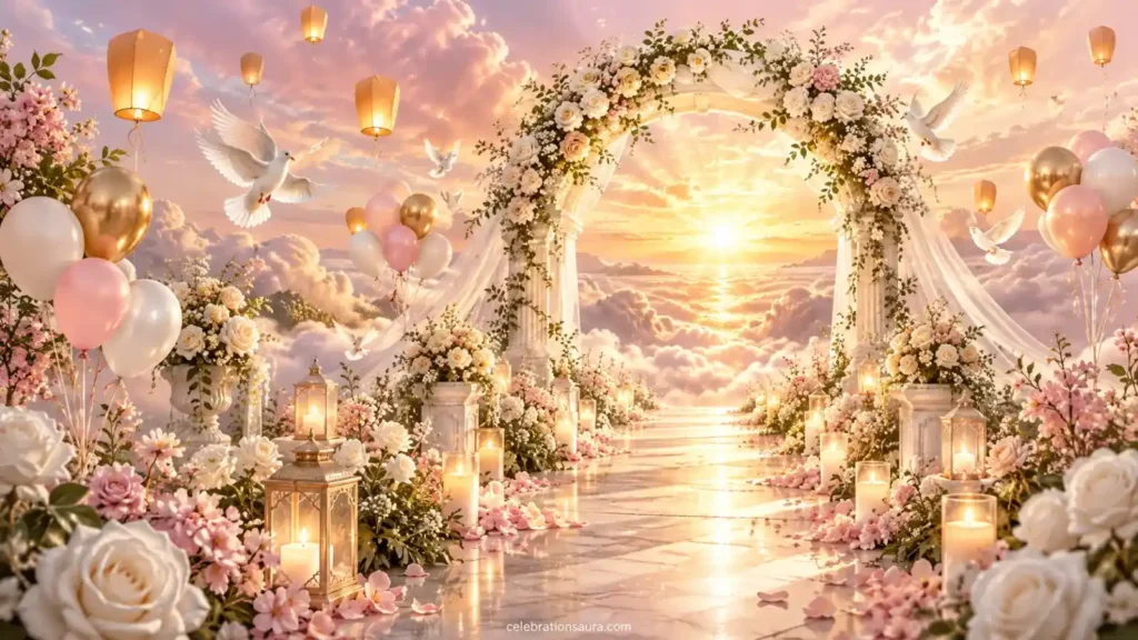 Happy Birthday in Heaven Images and Captions